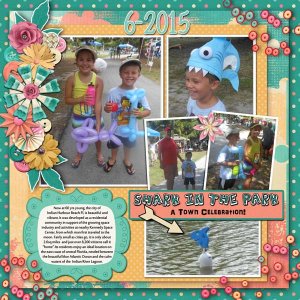Shark in the Park...right page