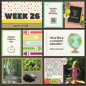 Week 26 - Left Page