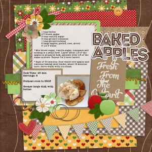 baked apples