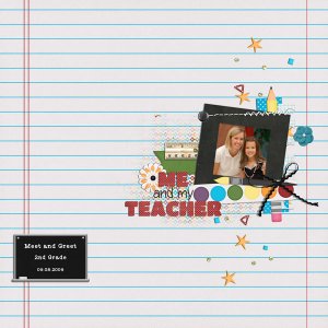 me and my teacher