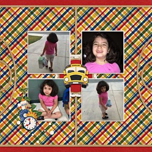 Off to First Day of School