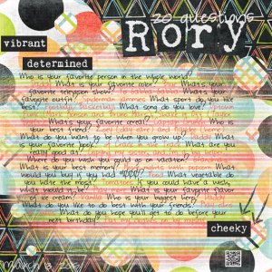 Rory Interview