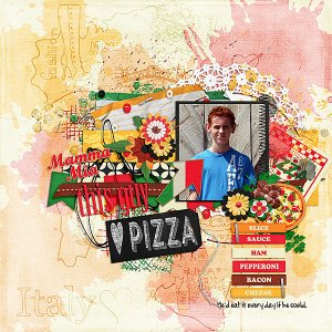 Mamma Mia, this guy Hearts Pizza!