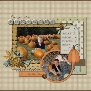 Pickin Out Pumpkins