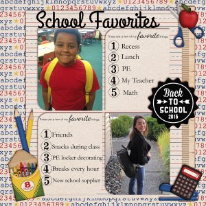 First Day of School