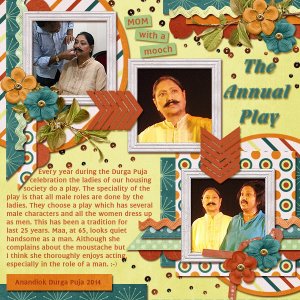 Actor Mom, September 2015 challenge