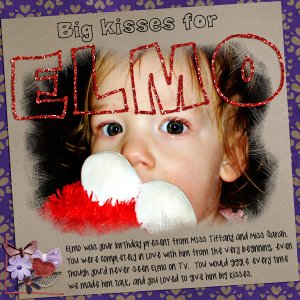 Big Kisses for Elmo
