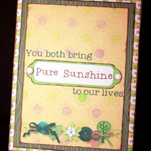 Pure Sunshine Hybrid Card