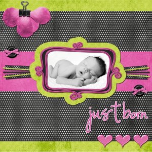 Just born