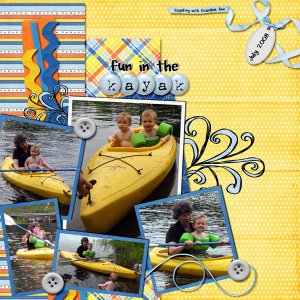 fun in the Kayak!