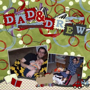 Dad + Drew