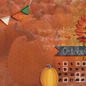 October desktop