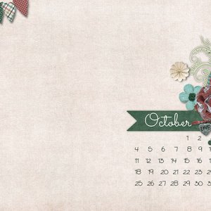 October desktop