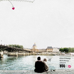 La Seine - Les amoureux