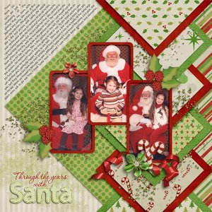 Through the Years with Santa
