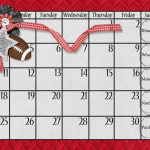 October Calendar