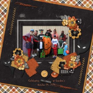 Halloween at Grandmas