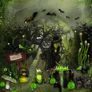 0-Green-witch-magic