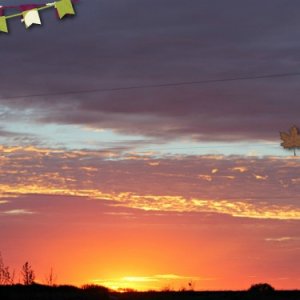 Fall Sunrise Desktop