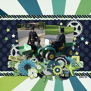 Joe - Batman and his John Deere
