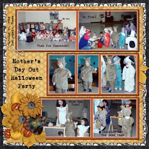 1084 Mother's Day Out Halloween Party
