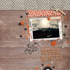 before winter