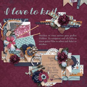 I love to knit
