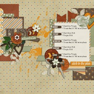 busy schedule
