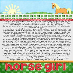Horse girl