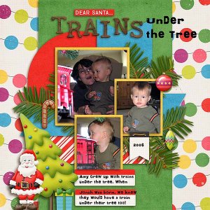 Trains Under the Tree