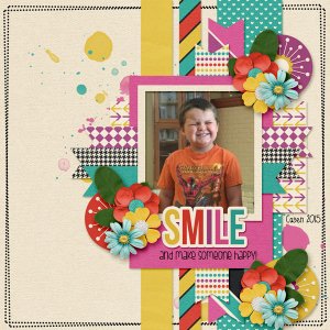 Smile and make someone happy