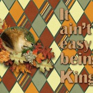 It ain't easy being King