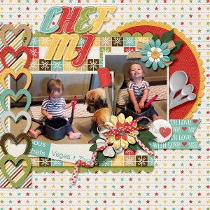 Chef MJ and Sous Chefs Vegas and Ziva