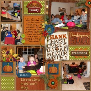 Thanksgiving Bingo