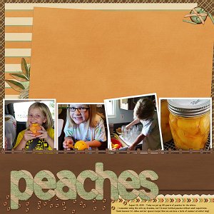 Bottling Peaches