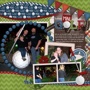 Indoor Mini Golf