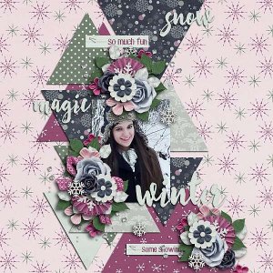 All that glitters in snow