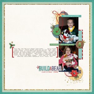 Build A Bear Christmas 2008