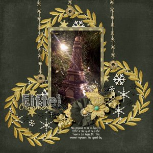 Eiffel Ornament