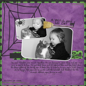 A Witch and her Cat