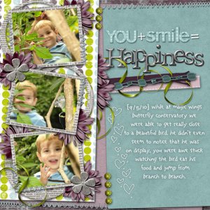 You+Smile=Happiness