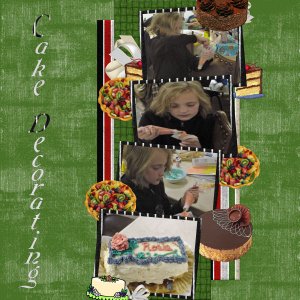 cake decorating