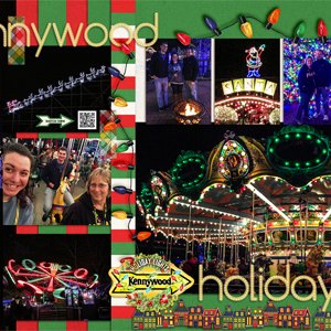 Kennywood Holiday Lights