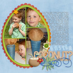 Easter Coconut