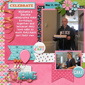 Girls Birthdays - May 2014