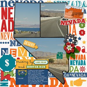 Cruising by Lake Mead and Hoover Dam