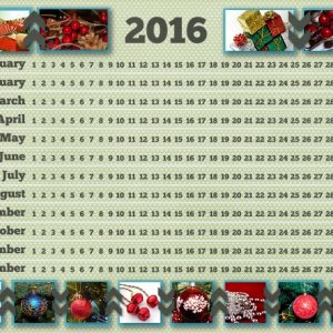 2016 Calendar