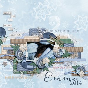 Winter Landscape Templates 4 by Tinci