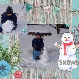 Building A Snowman - January 2016 Buffet Challenge