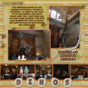 Museum of Natural History Dinos!
